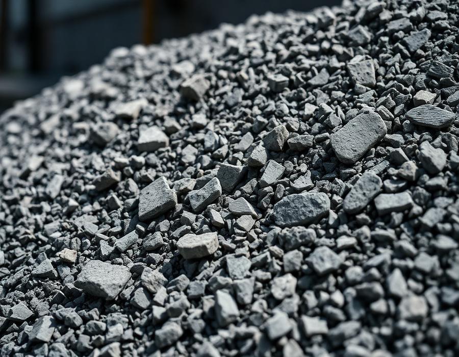 Finare bergkross i hög